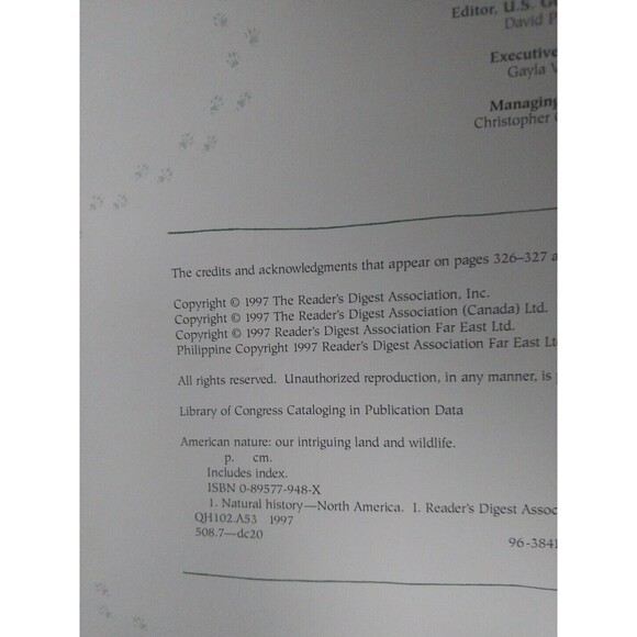 American Nature Question and Answer Book by Reader's Digest Editors (1997,... - Picture 3 of 3